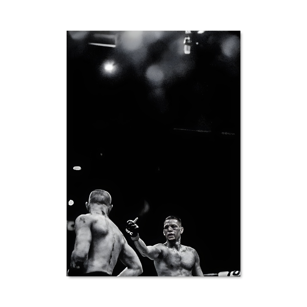 Poster Nate de diaz